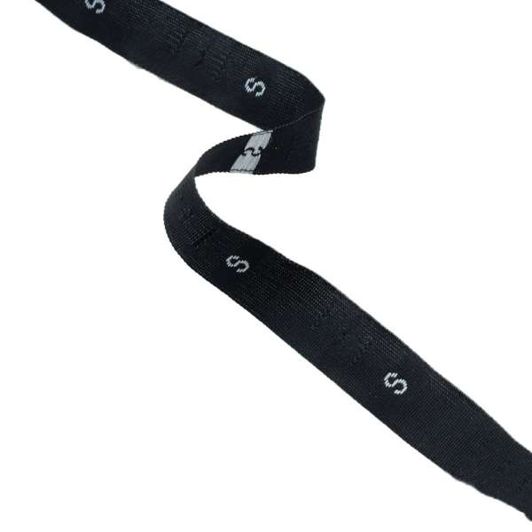 Размерник S 12мм черный