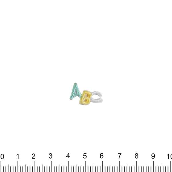 Термоаппликация АВС 15х20мм