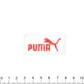 Термоаппликация PUMA 25х50мм бело-красная