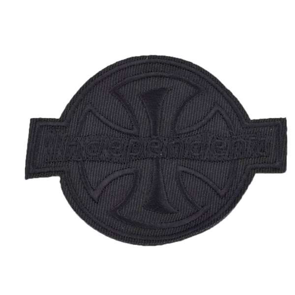 Термоаппликация Эмблема INDEPENDENT 90х60мм черная