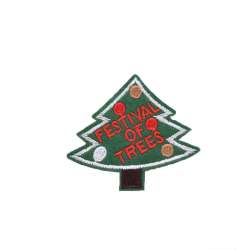 Термоаппликация Елка  FESTIVAL OF TREES 60х60мм
