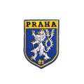 Термоаппликация Герб PRAHA 60х80мм синий