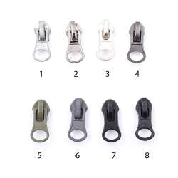 Бегунок на спиральную молнию №7