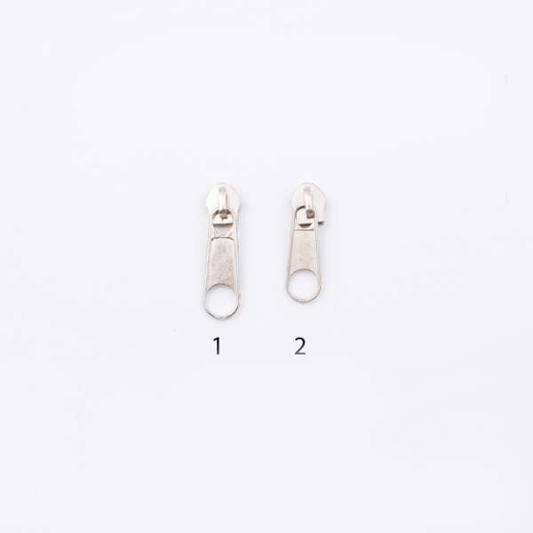 Бегунок на спиральную молнию №5 никель