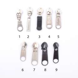 Бегунок на спиральную молнию сумочную №7 никель