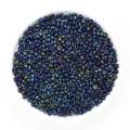 Бисер темно-синий+салатовый ассорти