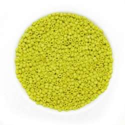 Бисер лимонный