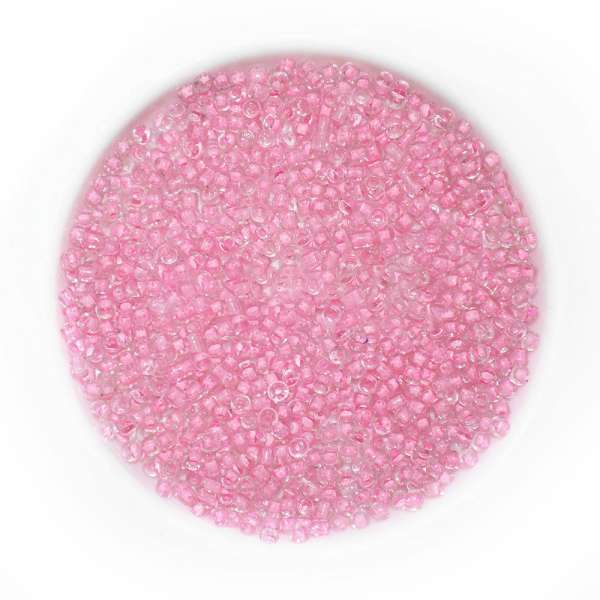 Бисер розовый
