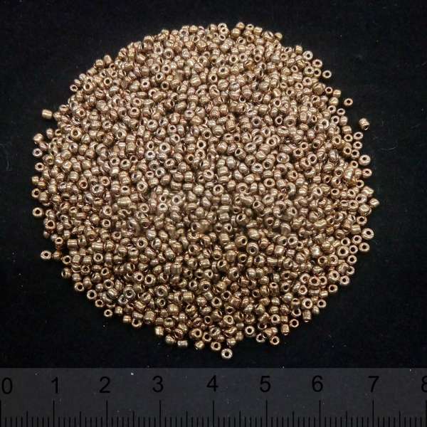 Бисер бронзовый