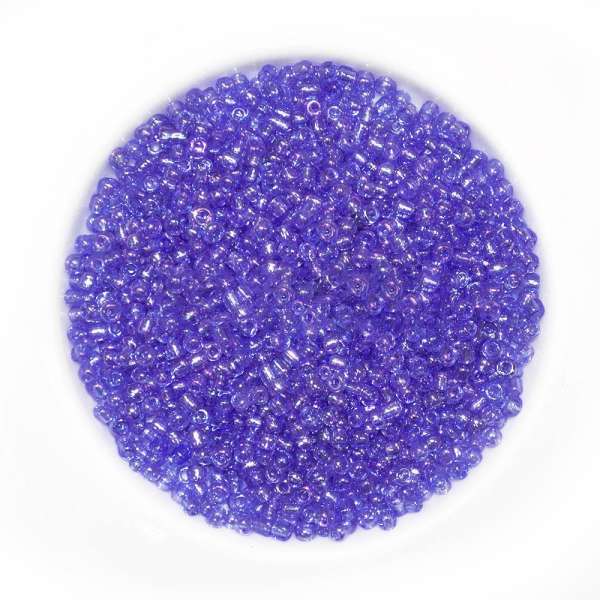 Бисер фиолетово-розовый ассорти