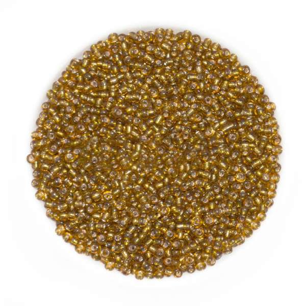 Бисер золотисто-коричневый