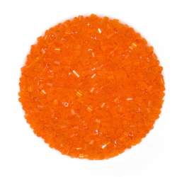 Бисер оранжевый