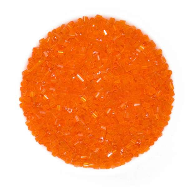 Бисер оранжевый