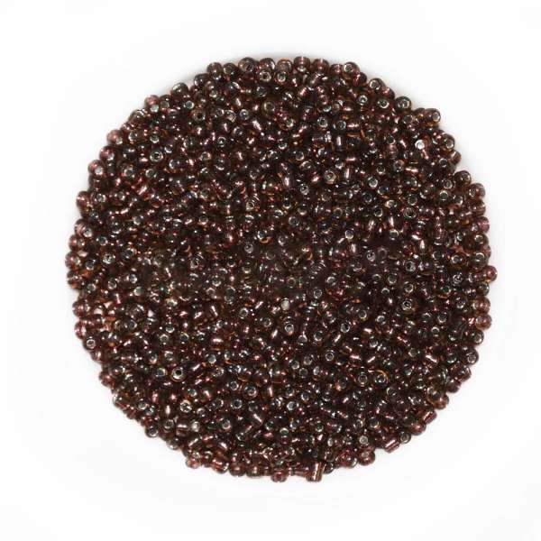 Бисер коричневый