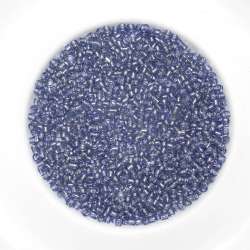 Бисер серо-синий