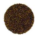 Бисер темно-коричневый с золотистым
