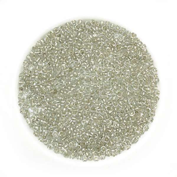 Бисер серо-бежевый