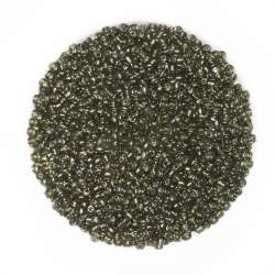 Бисер темно-болотный