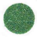 Бисер зеленый хамелеон