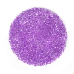 Бисер сиреневый светлый, упаковка 50г