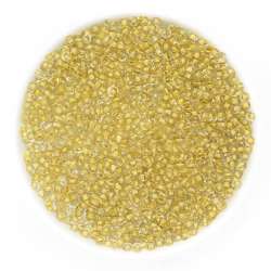 Бисер золотистый прокрашенный, упаковка 50г