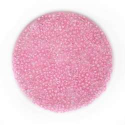 Бисер розовый, упаковка 50г
