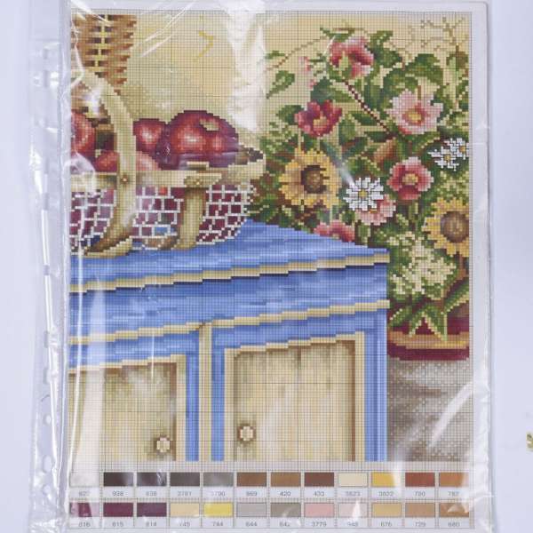 Cхема для вышивания на бумаге двухсторонняя 30х41