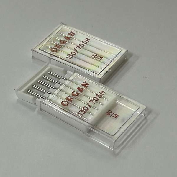 Иглы универсальные ORGAN №90/14 (набор 5 шт) для бытовых швейных машин