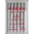 Иглы стрейч ORGAN MIX №75, №90 (набор 5 шт) для бытовых швейных машин