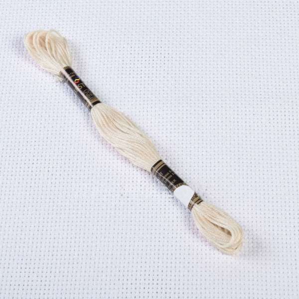 Мулине Bestex 8м,экрю (кремовый)