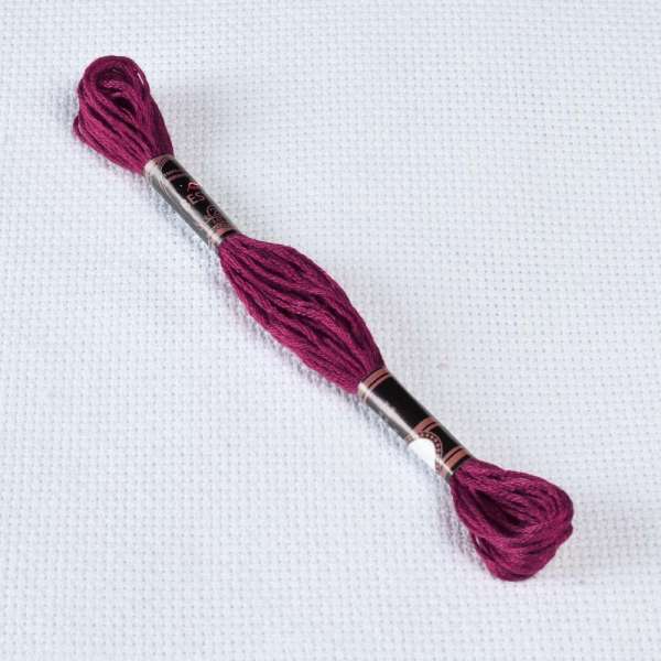 Мулине Bestex 154 8м, Красного винограда, очень тёмный