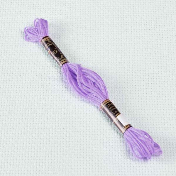 Мулине Bestex 155 8м, Сине-фиолетовый, средний тёмный