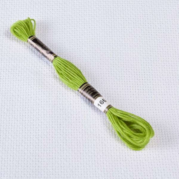 Мулине Bestex 166 8м, Мох, средний светлый