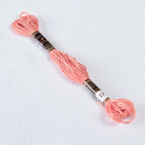 Мулине Bestex 224 8м, Розовых ракушек, очень светлый