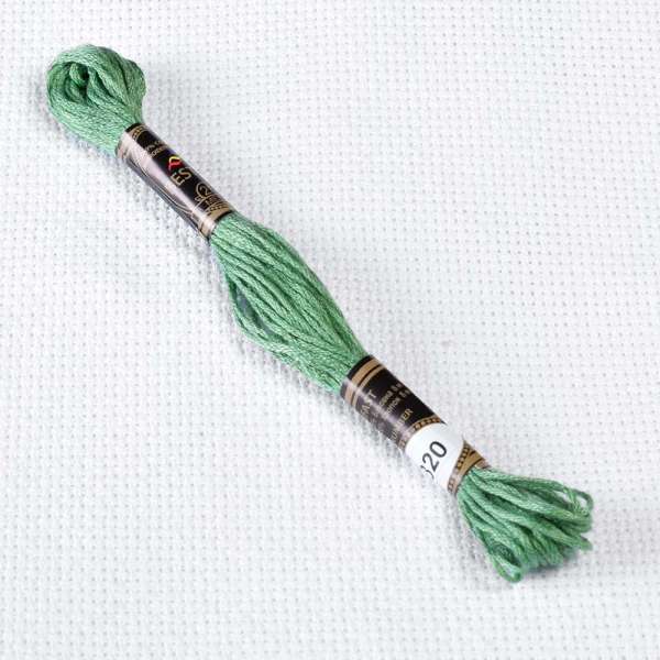 Мулине Bestex 320 8м, Фисташково-зеленый, средний