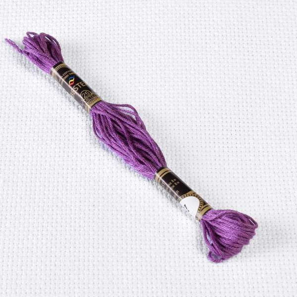 Мулине Bestex 327 8м, Фиолетовый, очень тёмный