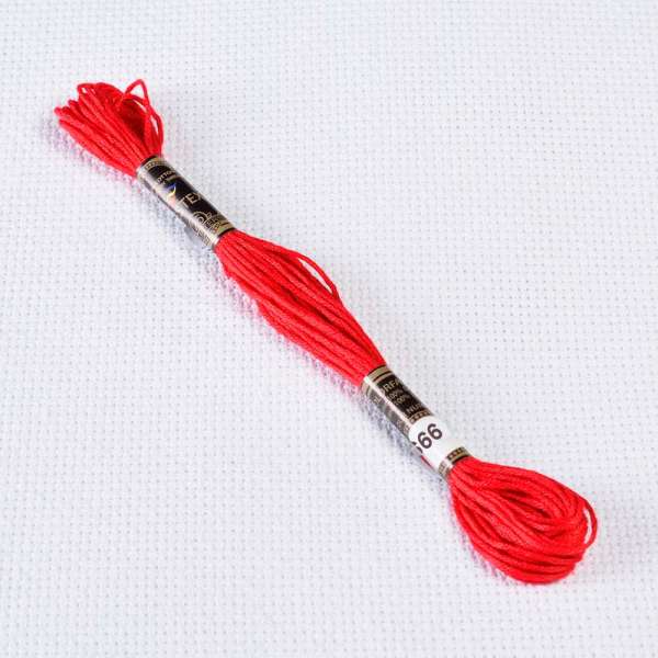 Мулине Bestex 349 8м, Кораллово-красный, тёмный