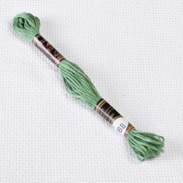 Мулине Bestex 368 8м, Фисташково-зеленый, светлый