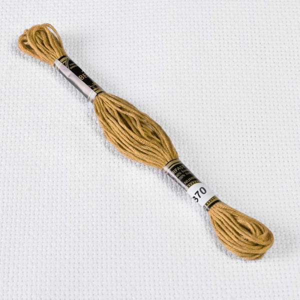 Мулине Bestex 370 8м, Горчичный, средний