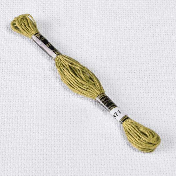 Мулине Bestex 371 8м, Горчичный