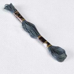 Мулине Bestex 413 8м, Оловянно-серый, тёмный