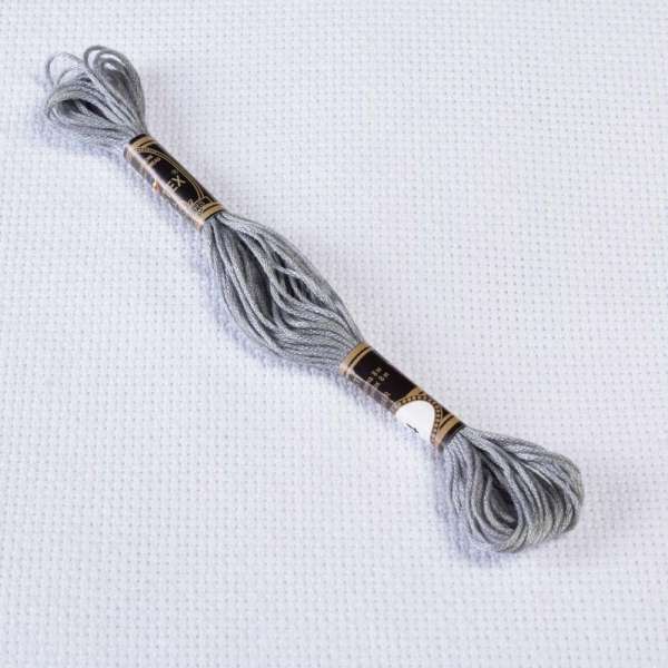 Мулине Bestex 414 8м, Стальной, тёмный