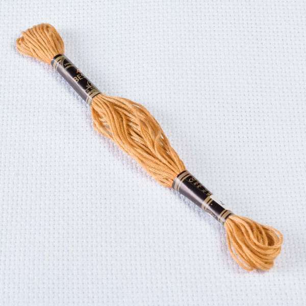 Мулине Bestex 437 8м, Желто-коричневый, светлый