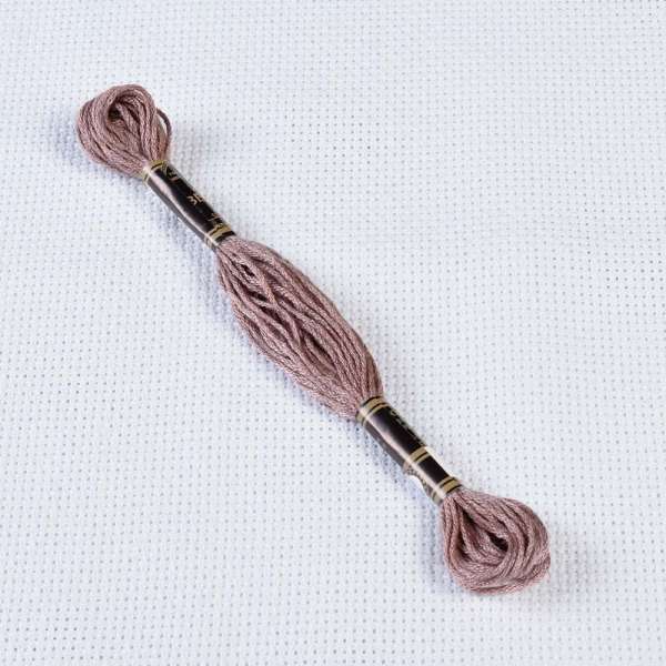 Мулине Bestex 451 8м, Серых ракушек, тёмный