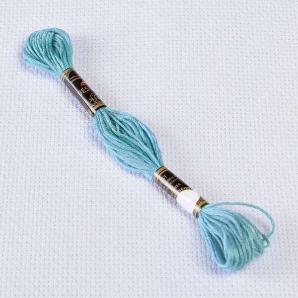 Мулине Bestex 598 8м, Бирюзовый, светлый