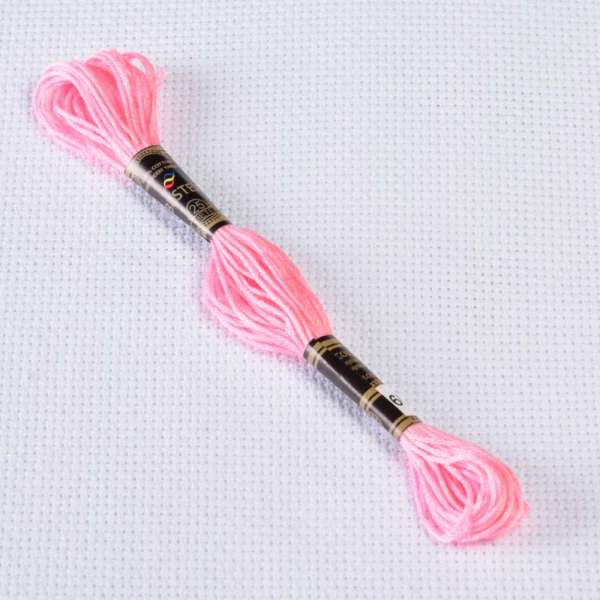 Мулине Bestex 605 8м, Клюквенный, очень светлый