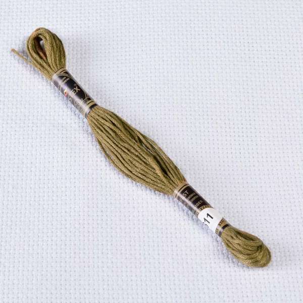 Мулине Bestex 611 8м, Тускло-коричневый, тёмный