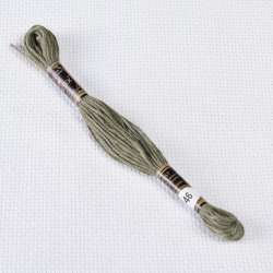 Мулине Bestex 646 8м, Боброво-серый, тёмный