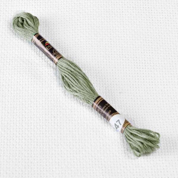 Мулине Bestex 647 8м, Боброво-серый, средний