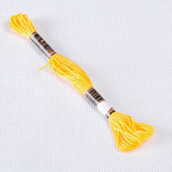 Мулине Bestex 726 8м, Топаз, светлый